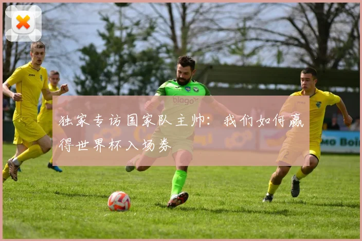 独家专访国家队主帅:我们如何赢得世界杯入场券
