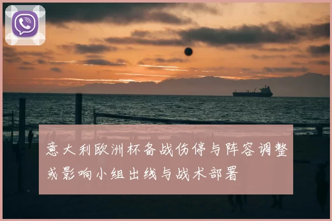 意大利欧洲杯备战伤停与阵容调整或影响小组出线与战术部署